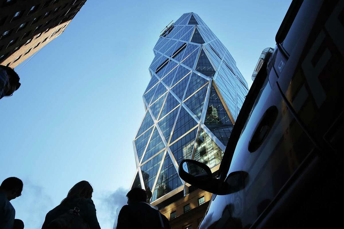 Hearst Tower in New York City. Hearst's CEO said the company saw successes last year in spite of strong economic headwinds. 