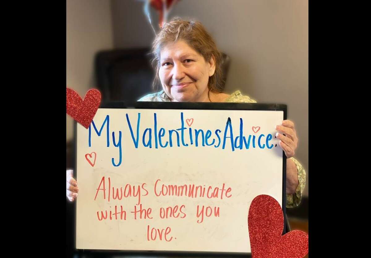 A Texas rehabilitation and care center is going viral after it asked its residents to give Valentine's Day advice.