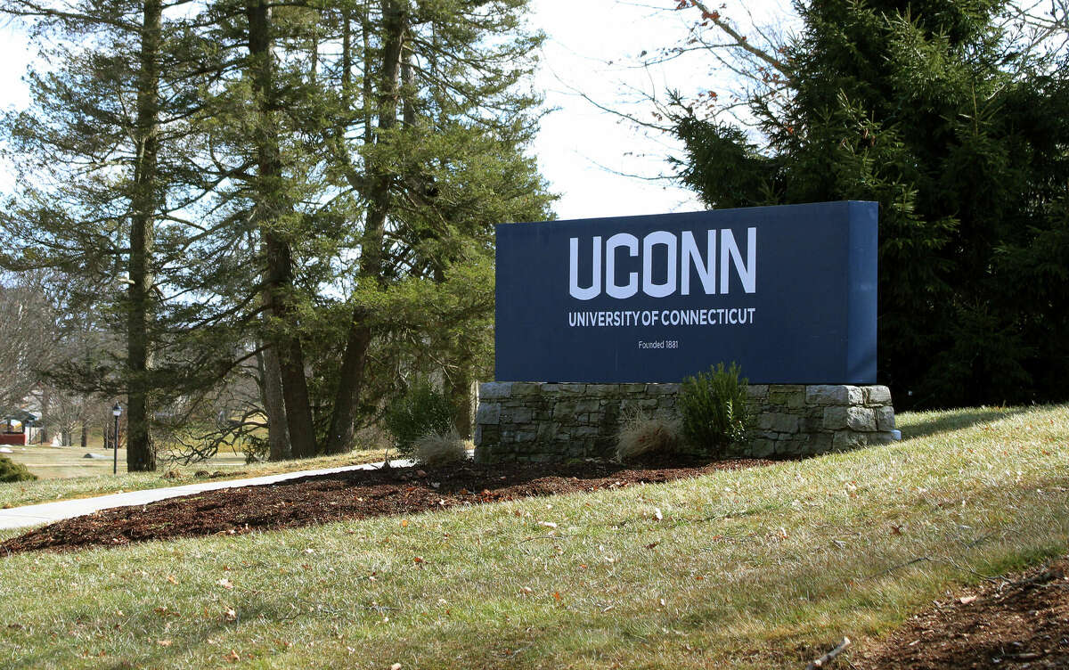 A view of UConn campus in Storrs, Conn., on Thursday Mar. 4, 2021.