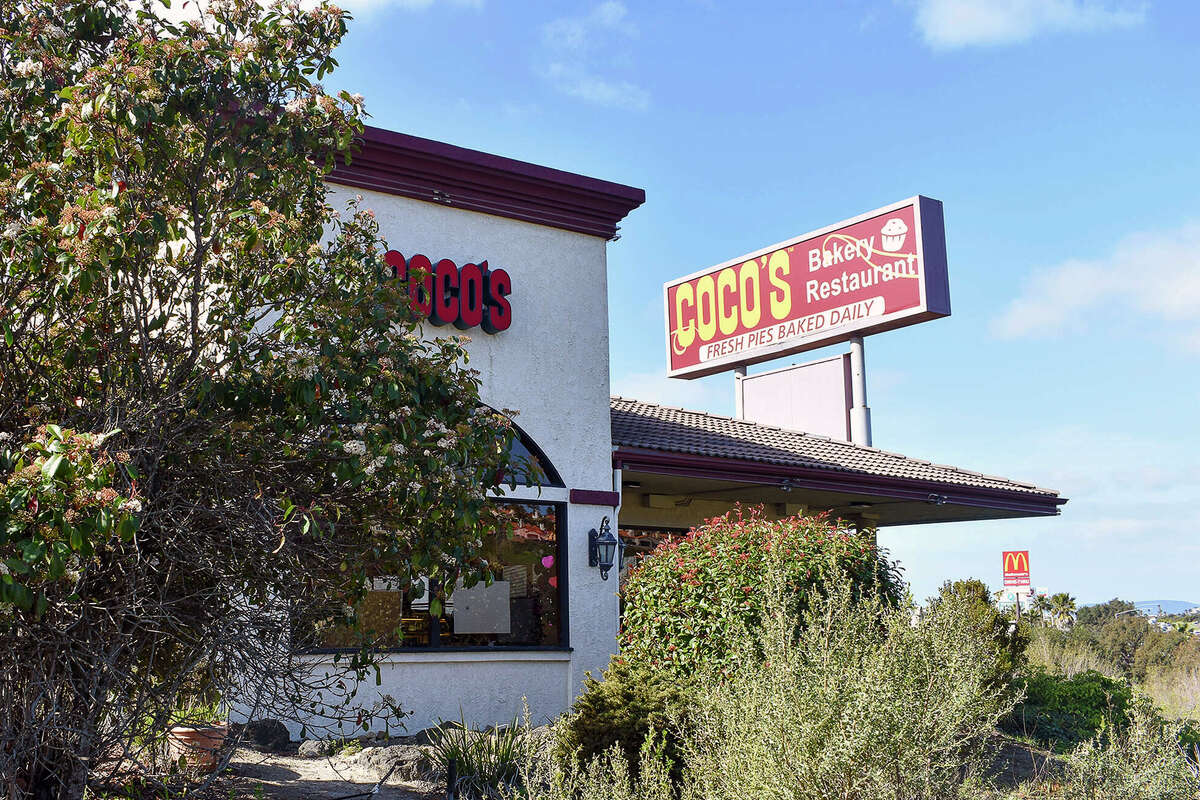The Pismo Beach Coco's sat atop a hill right next to U.S. Highway 101. It's closing for good on Feb. 15, 2023.