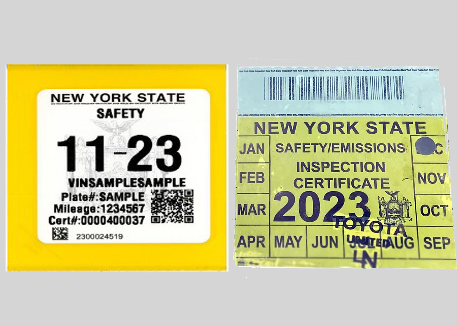 Here s Why New York State Inspection Stickers Are Getting A New Look
