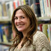 Greenwich author Samantha Greene Woodruff poses at Greenwich Library in Greenwich, Conn. Wednesday, Feb. 15, 2023. Woodruff, who penned the 2022 novel "The Lobotomist's Wife," will moderate a conversation with debut novelist Daisy Alpert Florin about her book "My Last Innocent Year" at Greenwich Library on Feb. 22.