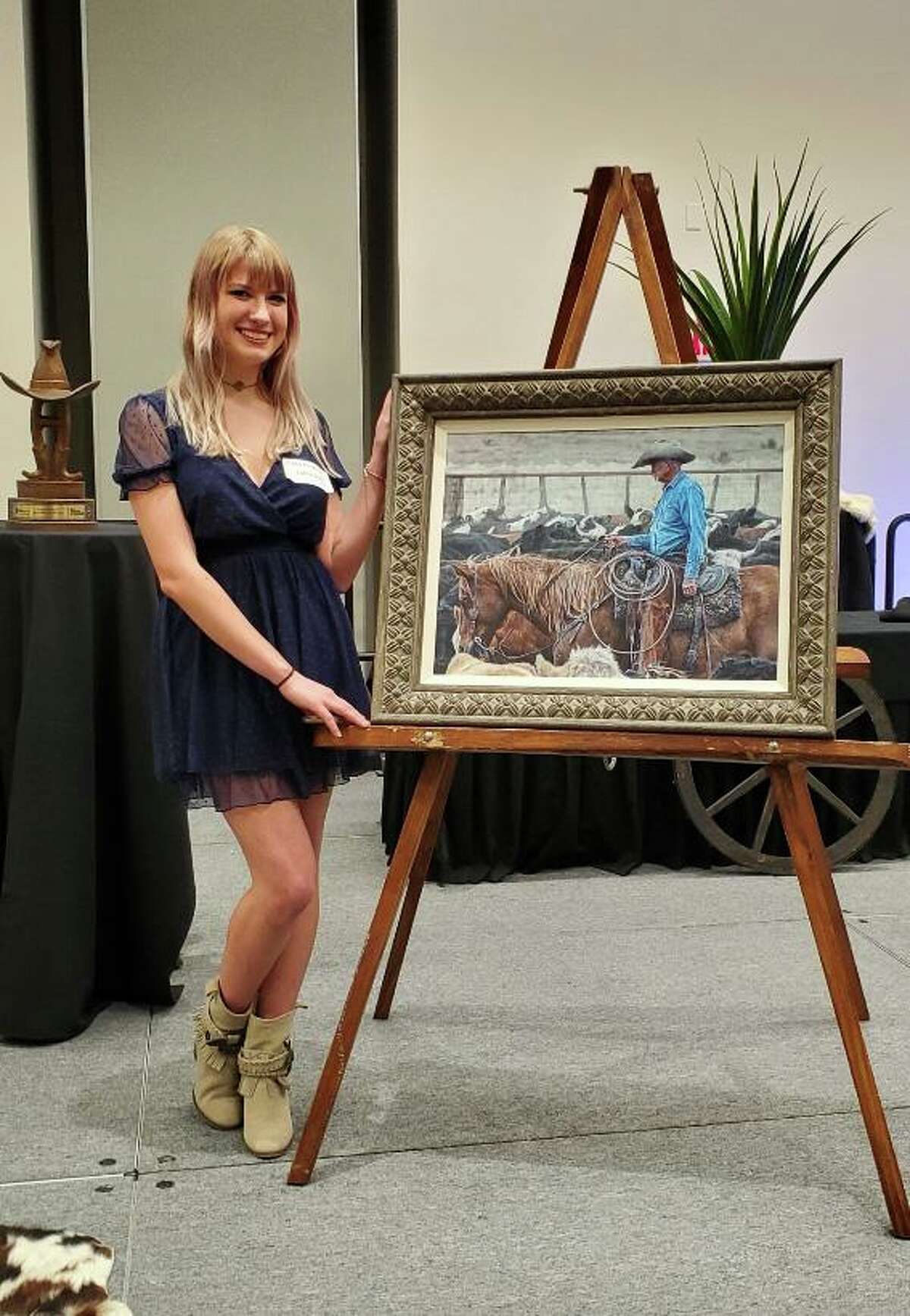 Lamar CISD Houston Rodeo art show recordbreaker is back as champion