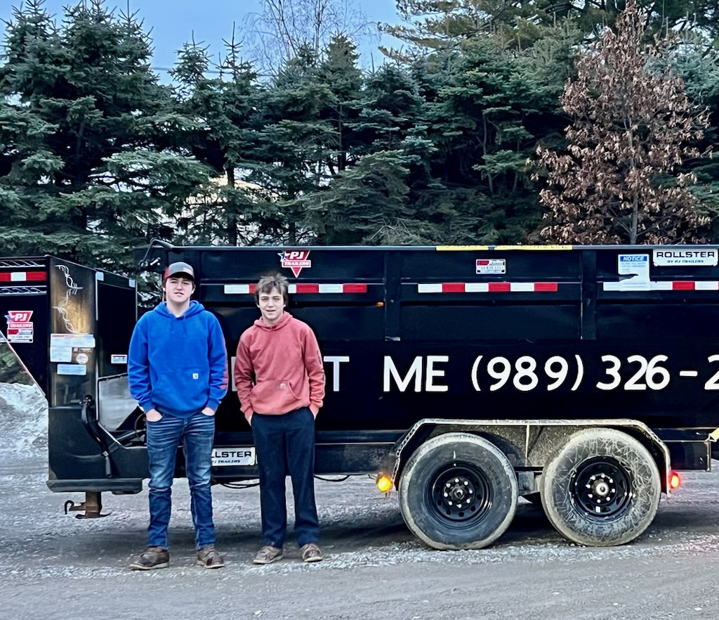 Caseville dumpster rental started by two high school brothers