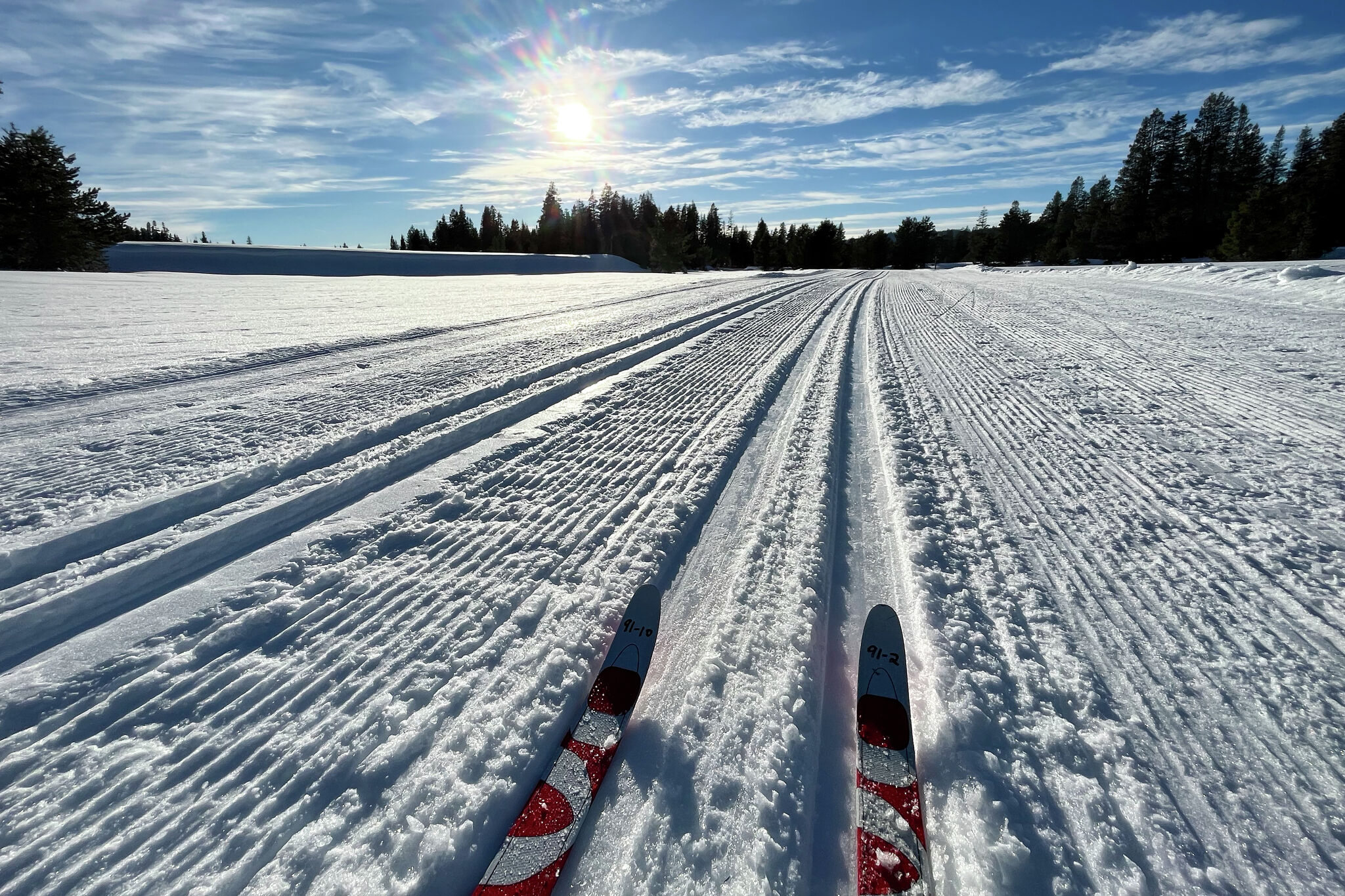 Cross-country skiing is the cheaper, easier way to enjoy the Sierra