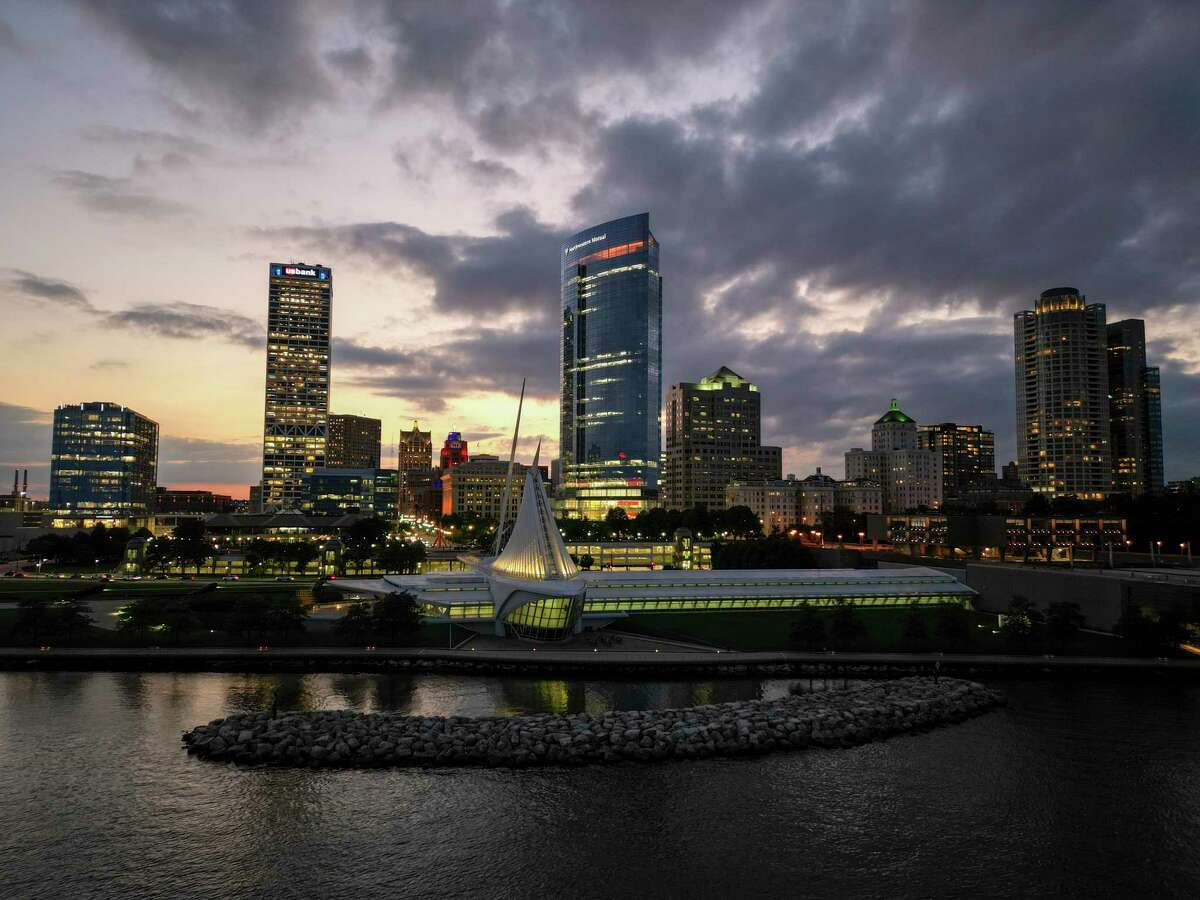 FILE - The Milwaukee skyline is pictured on Sept. 6, 2022. For the cities and towns that have challenged their 2020 census population figures, claiming residents within their boundaries were overlooked during the nation's head count three years ago, victories have been mostly small in size. A dozen or so municipalities have had the results of their appeals made public by the U.S. Census Bureau. And even with just small gains of several hundred residents, cities like Milwaukee are taking what they can get.