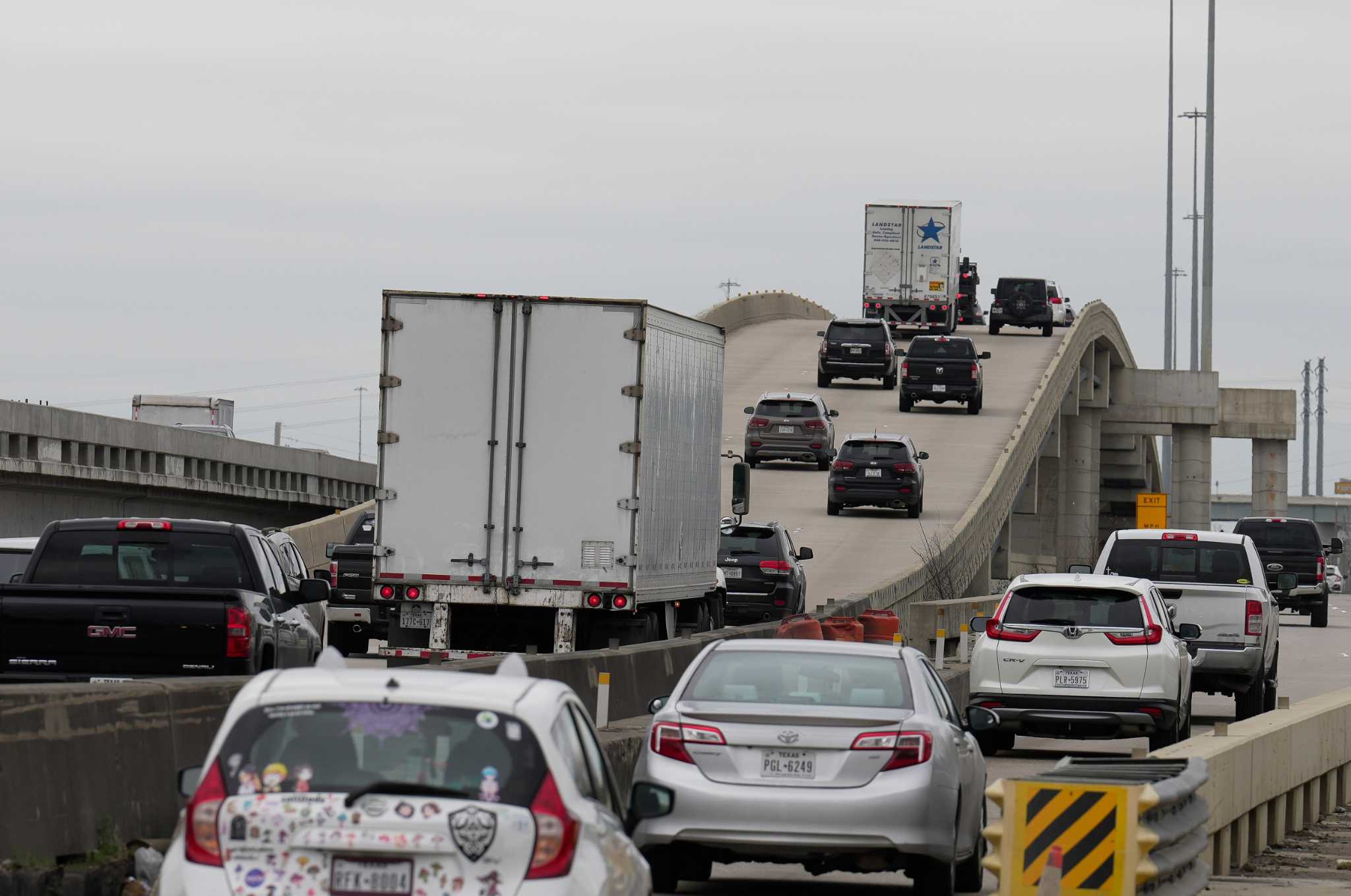 I 45 construction near Galveston 6 projects will add to traffic