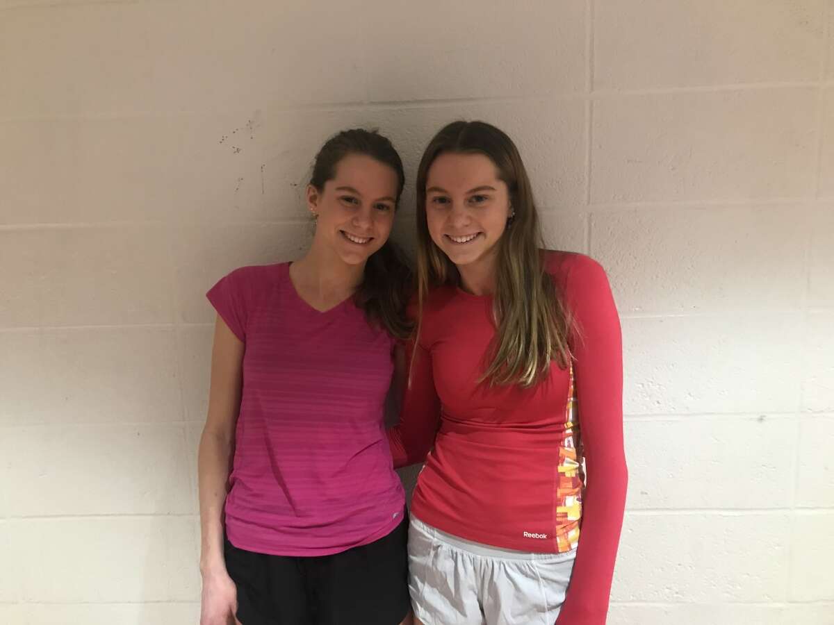 Conard High Sherry twins: Tess (left) and Liv (right).