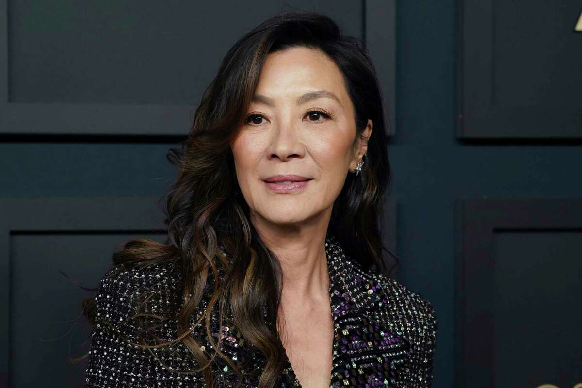 Michelle Yeoh arrives at the 95th Academy Awards Nominees Luncheon on Monday, Feb. 13, 2023, at the Beverly Hilton Hotel in Beverly Hills, Calif. (Photo by Jordan Strauss/Invision/AP)