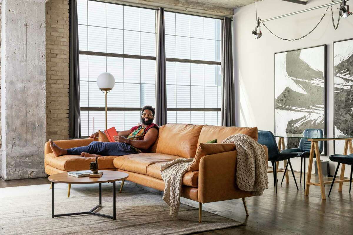 Former Texans linebacker Darryl Sharpton developed an after-pro sports career of manufacturing and selling furniture. He was a partner in TB3 Home and in 2022 sold is separate e-commmerce furniture site for $100 million. This year he'll launch a new boutique hospitality brand.