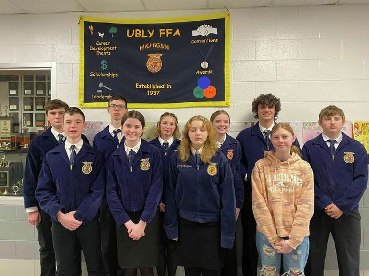 Ubly's chapter of the FFA has had a year of adventures and success.