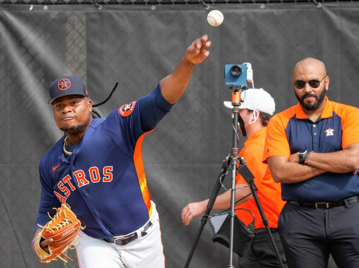 Framber Valdez has stayed in camp with the Astros rather than pitch in the WBC for the Dominican Republic.