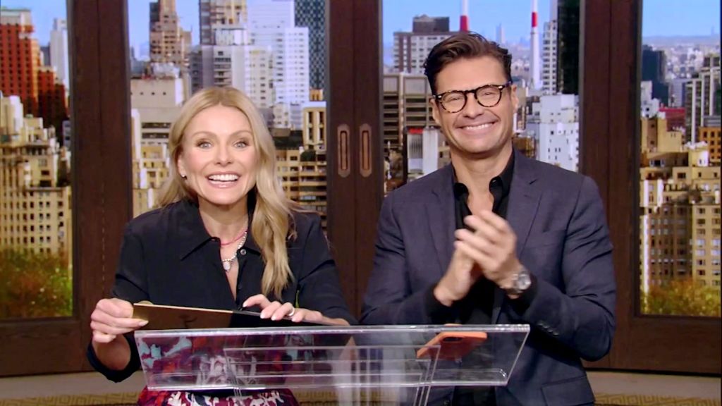 Seacrest departing morning talk show Live with Kelly and Ryan