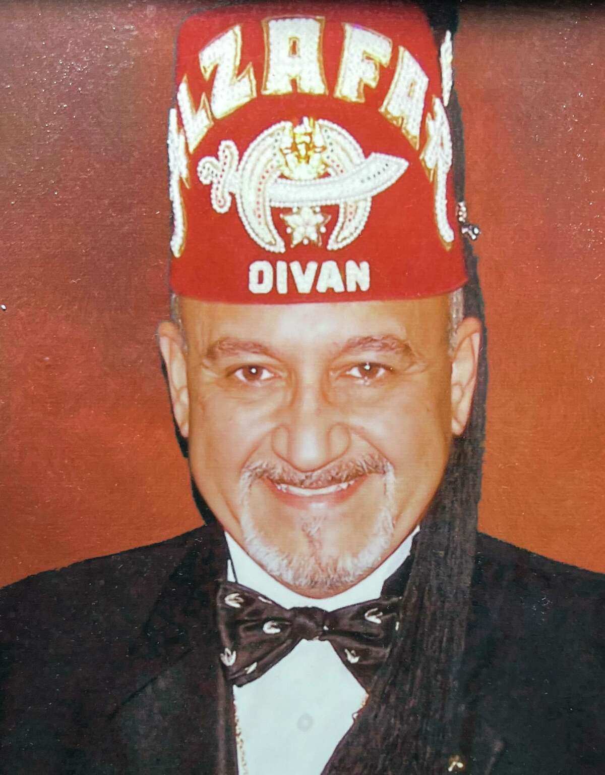 Rick Reyes II, father of current San Antonio Alzafar Shrine Temple Potentate, Rick Reyes III, was potentate in 2010.