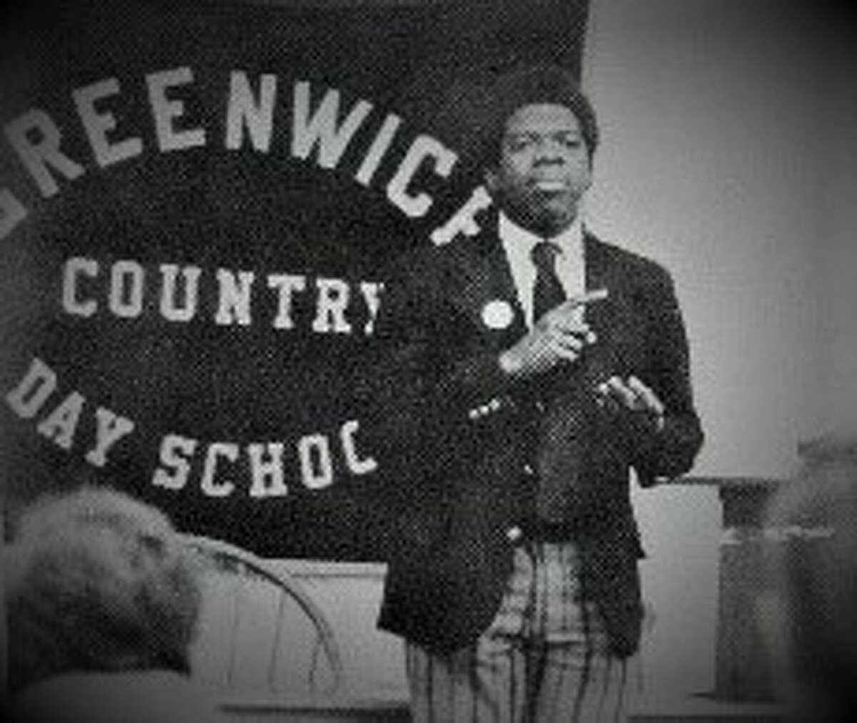 David Waddell won the ninth-grade Public Speaking Competition at Greenwich Country Day School in 1973 for his address about baseball Hall of Famer Jackie Robinson.