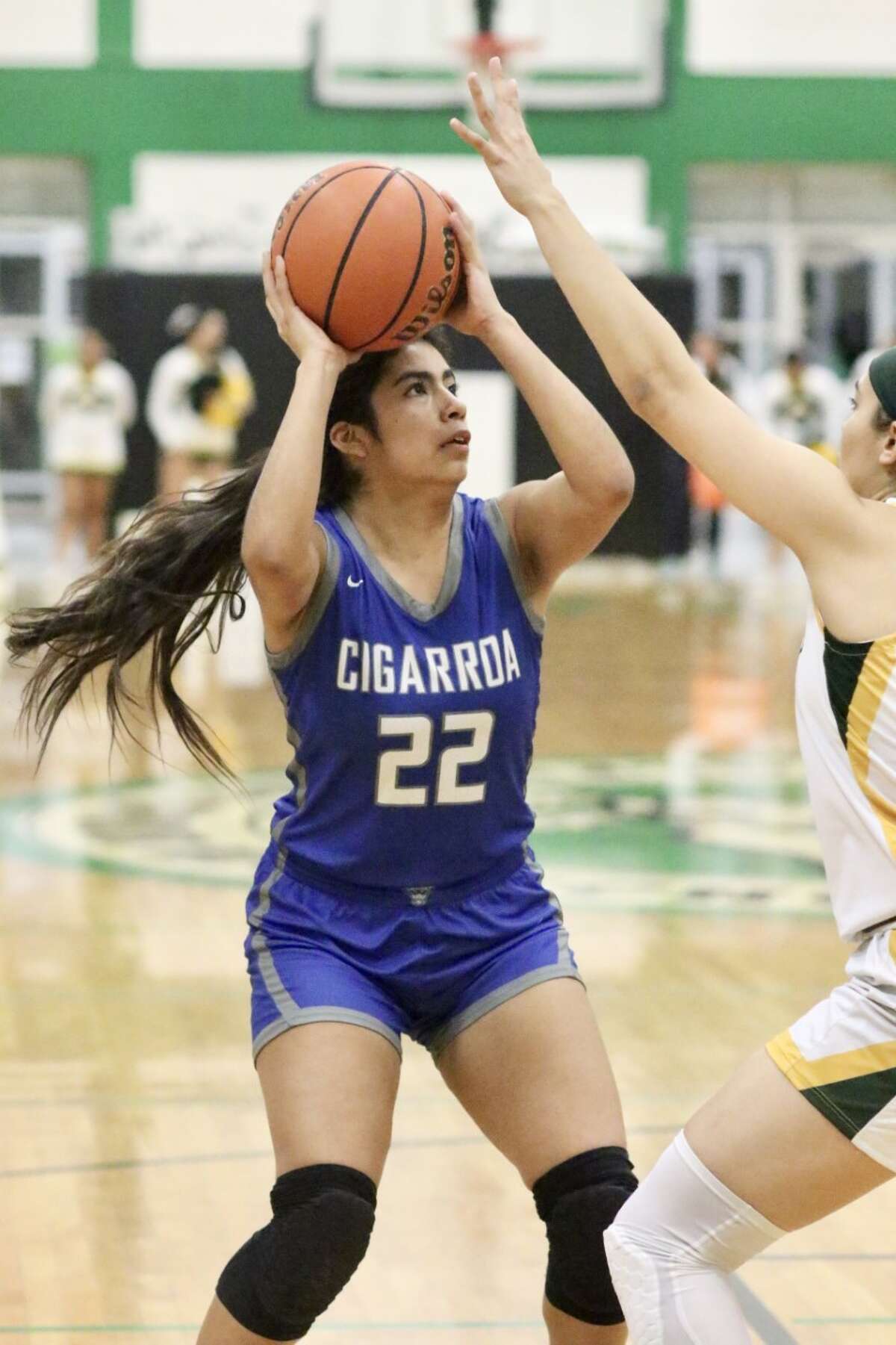 Diane Lara and Cigarroa were eliminated Friday, Feb. 17 with a 53-26 loss to McAllen Nikki Rowe.