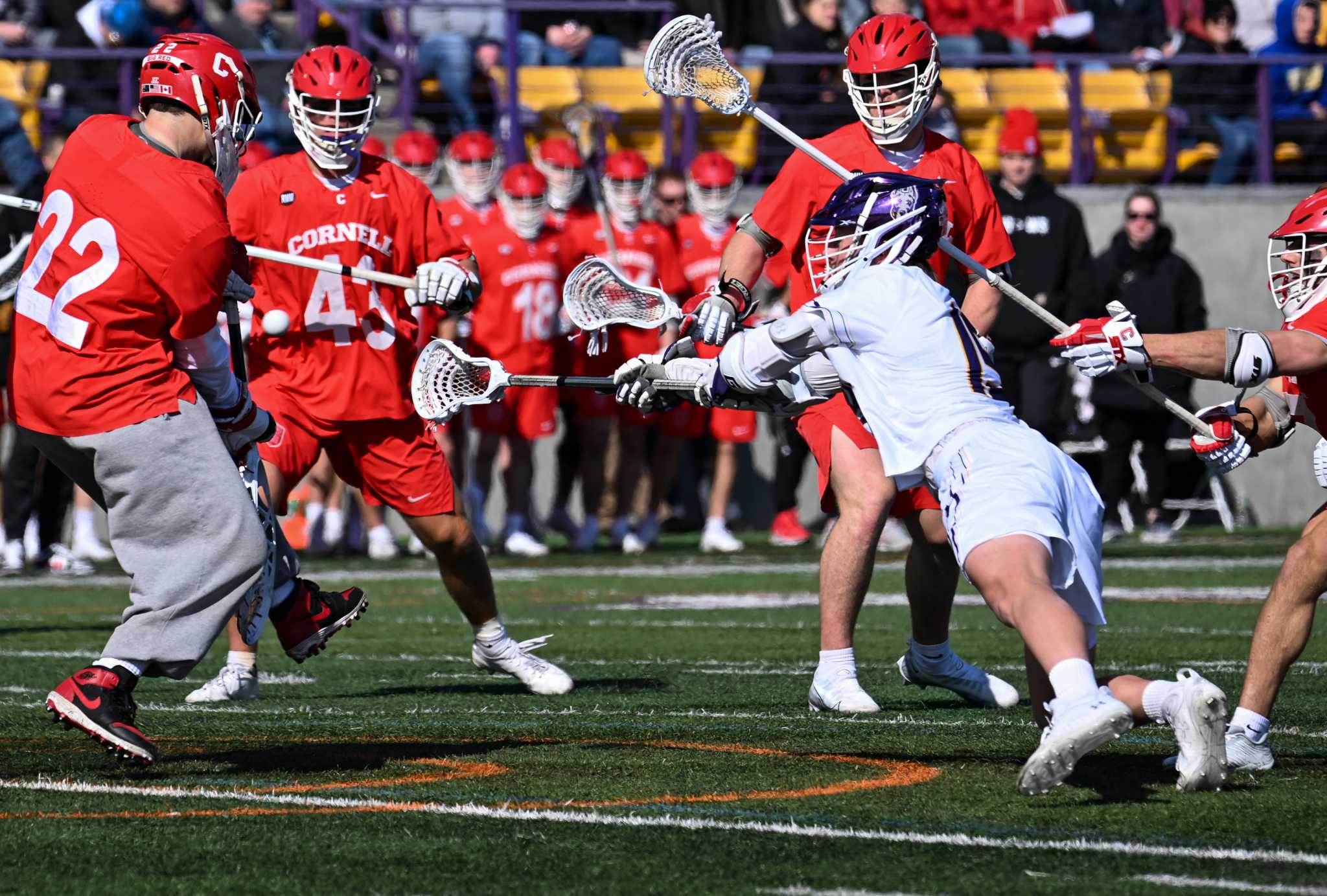 UAlbany lacrosse freshman Silas Richmond makes quick impact