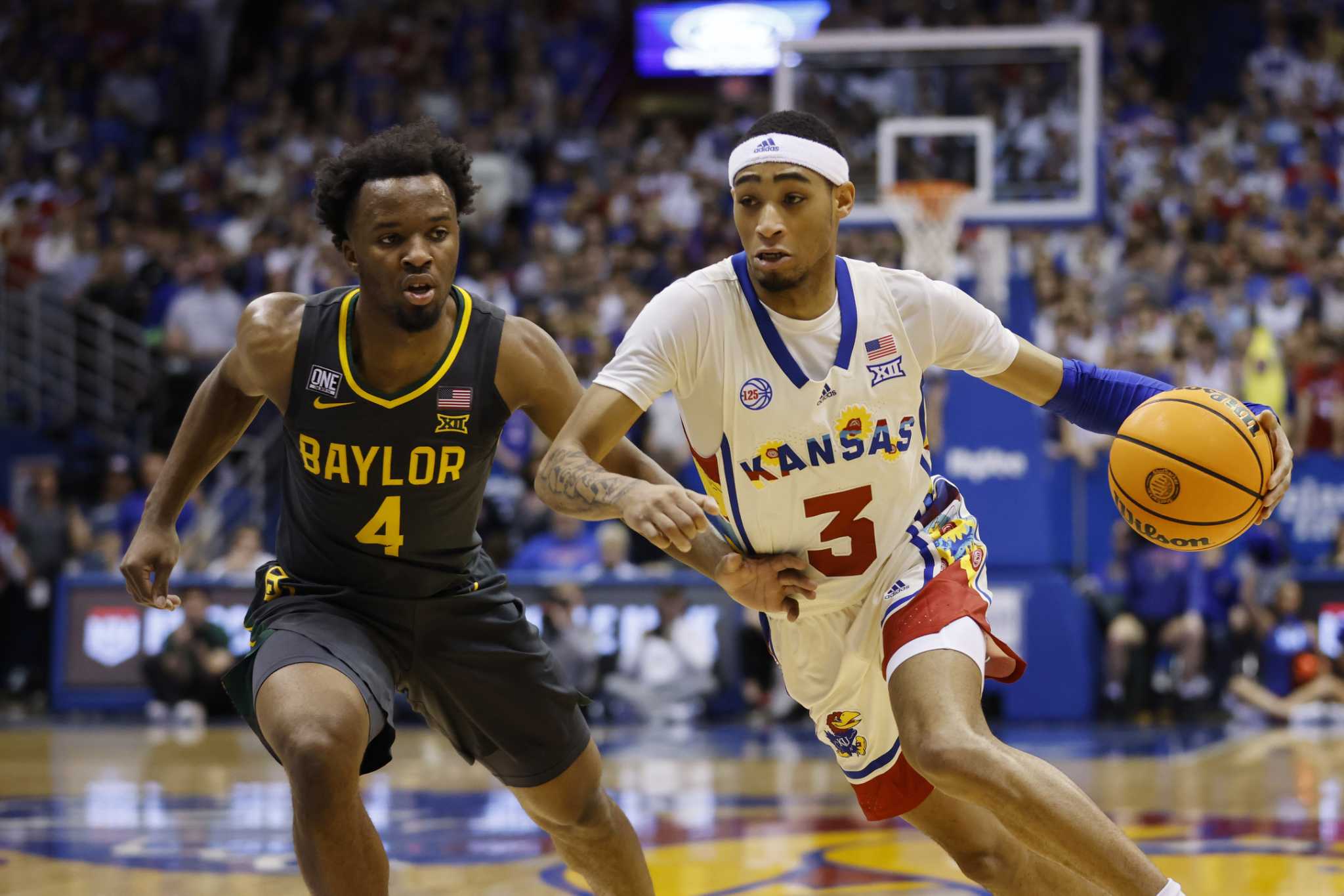 No. 5 Kansas Rallies In 2nd Half, Beats No. 9 Baylor