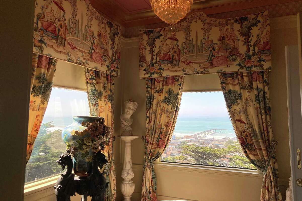 A room overlooking the ocean at Sam’s Castle.