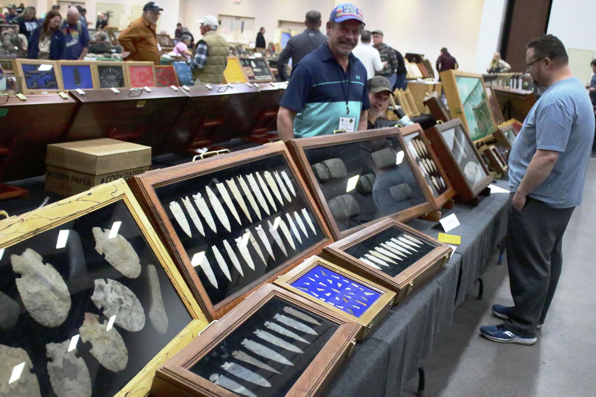 Collectors pack Collinsville’s Artifact Show