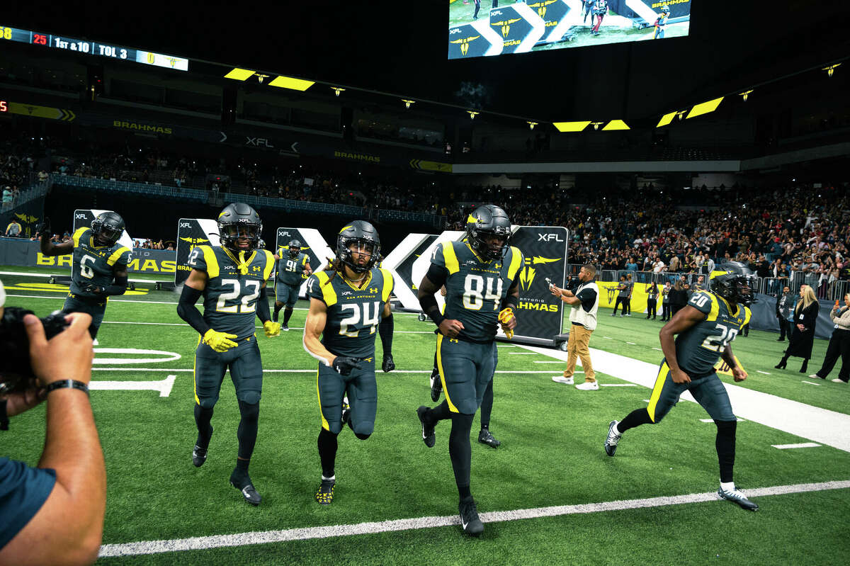 Fans stormed the Alamodome on Sunday, February 19 to take in the first-ever San Antonio Brahmas XFL football game between the Louis BattleHawks.  