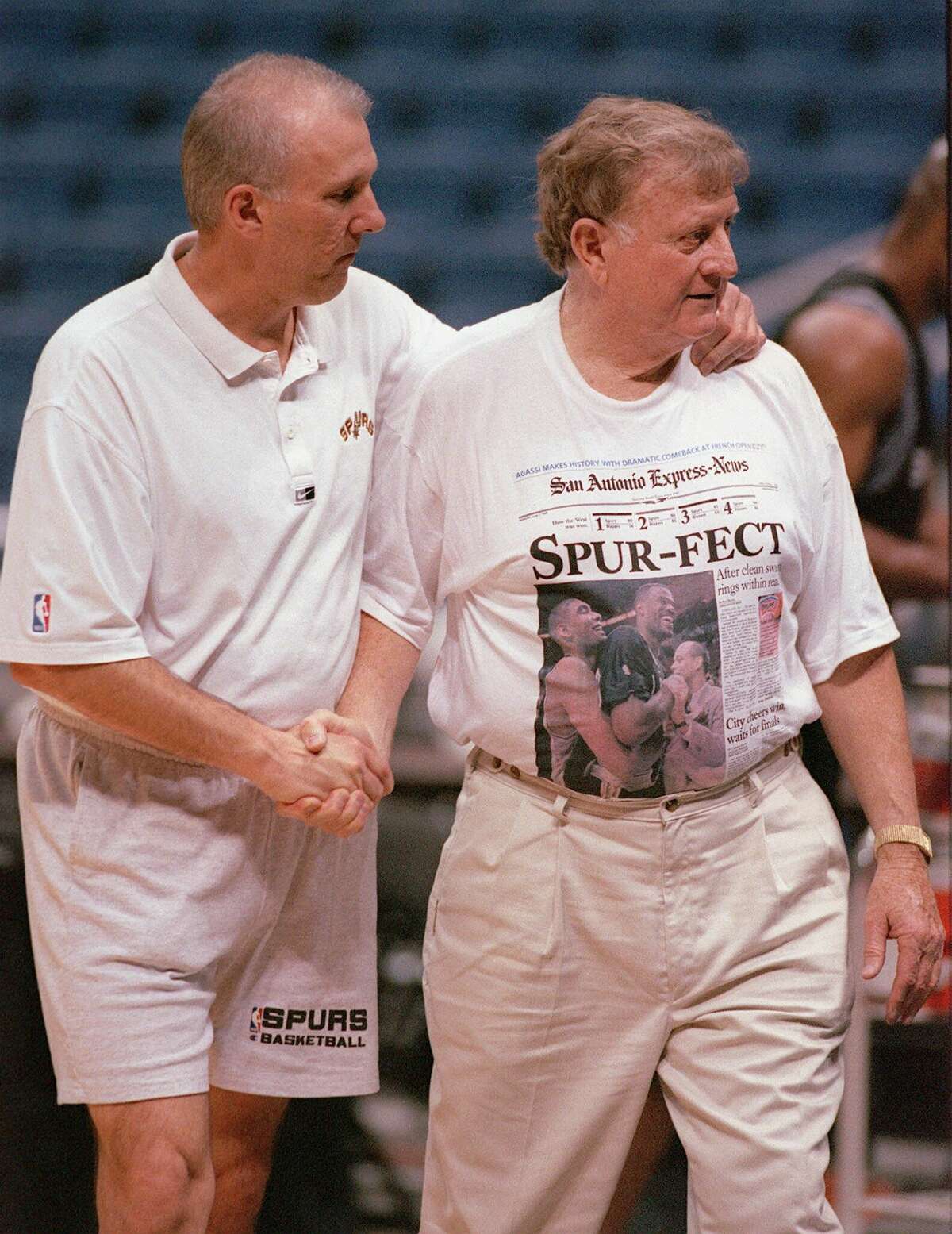 LOOK: San Antonio Spurs to Honor Ex Owner Red McCombs With Special