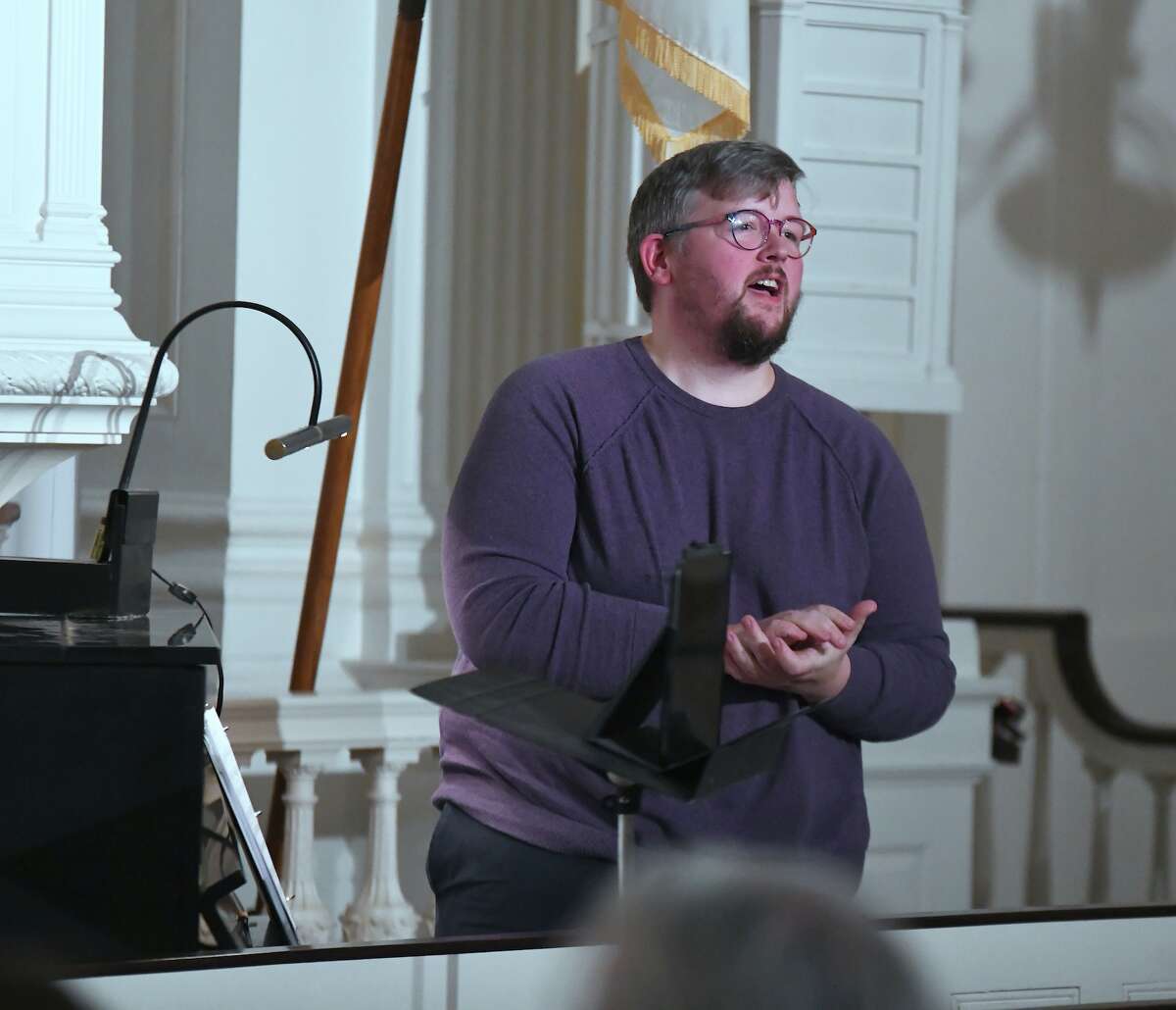 Pianist Derrick Goff will be attending Sunday's concert at St Stephen's Episcopal Church in Ridgefield in honor of Black History Month.