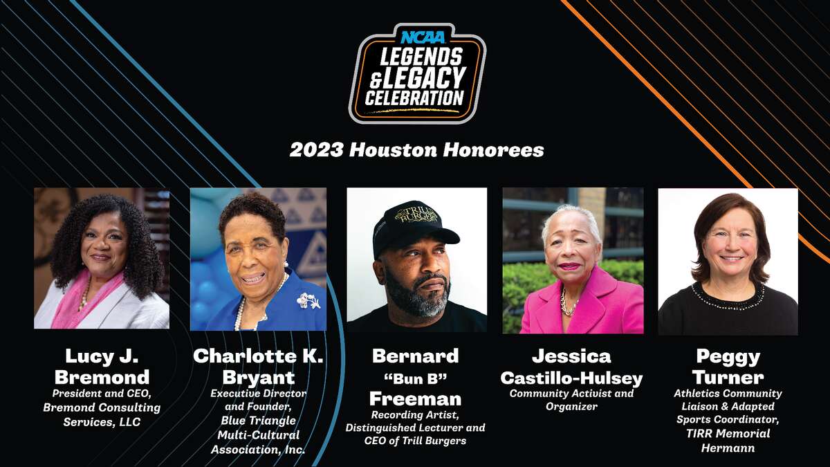 NCAA names Men’s Final Four Houston 2023 Legends and Legacy Community Award recipients. 