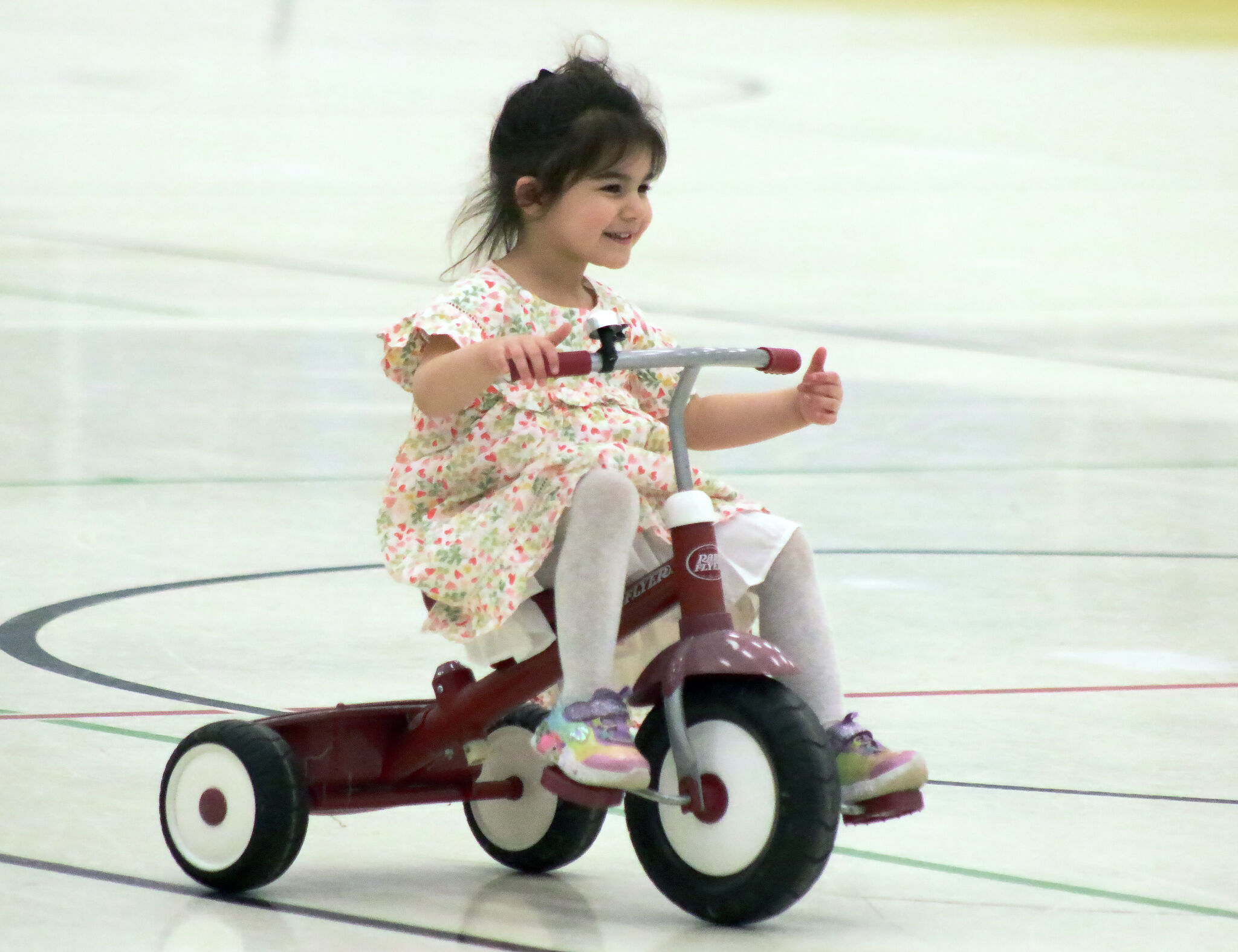 YMCA Meyer Center Tot Skate brings out the smiles