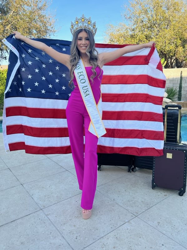 ملكة جمال الولايات المتحدة الأمريكية من لاريدو تسافر إلى مصر للمشاركة في النهائي الدولي
