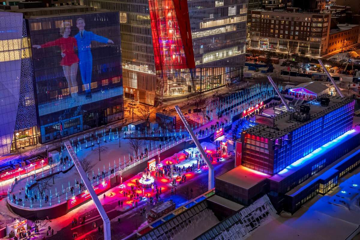 Montreal en Lumiere festival in Canada takes advantage of winter fun