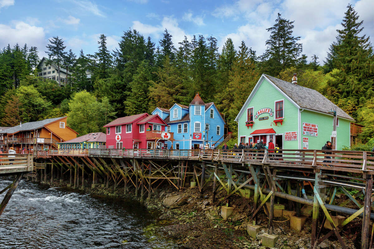 Ketchikan is a popular destination for Alaska cruises from San Francisco.