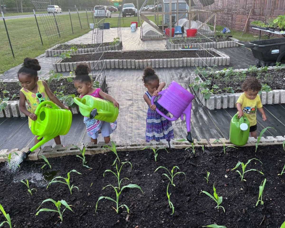 Kids learn how to grow gardens as part of Dukes Hands-On Training program in Lake County.