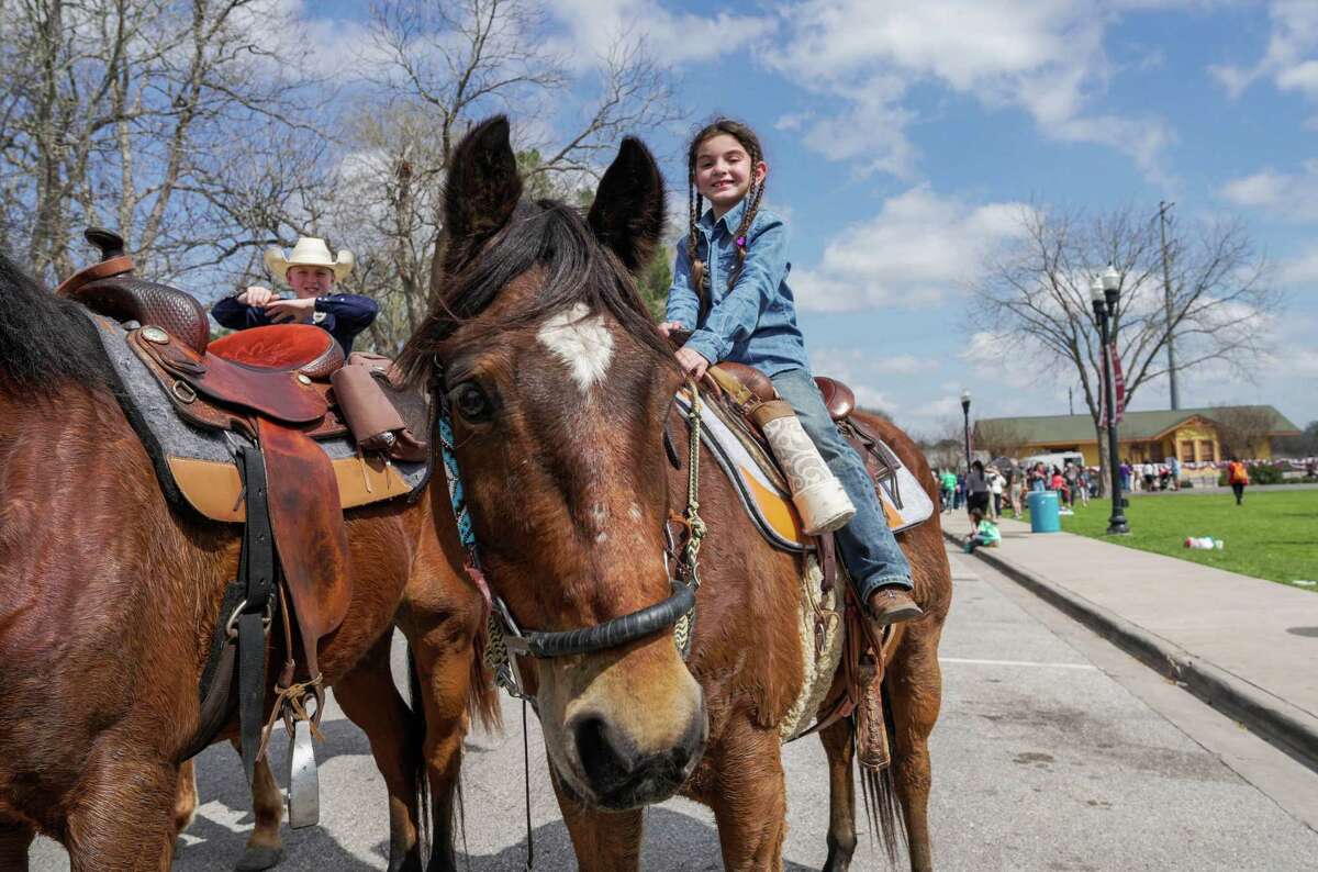 Tomball Sam Houston Trail Riders before 2023 Houston Rodeo