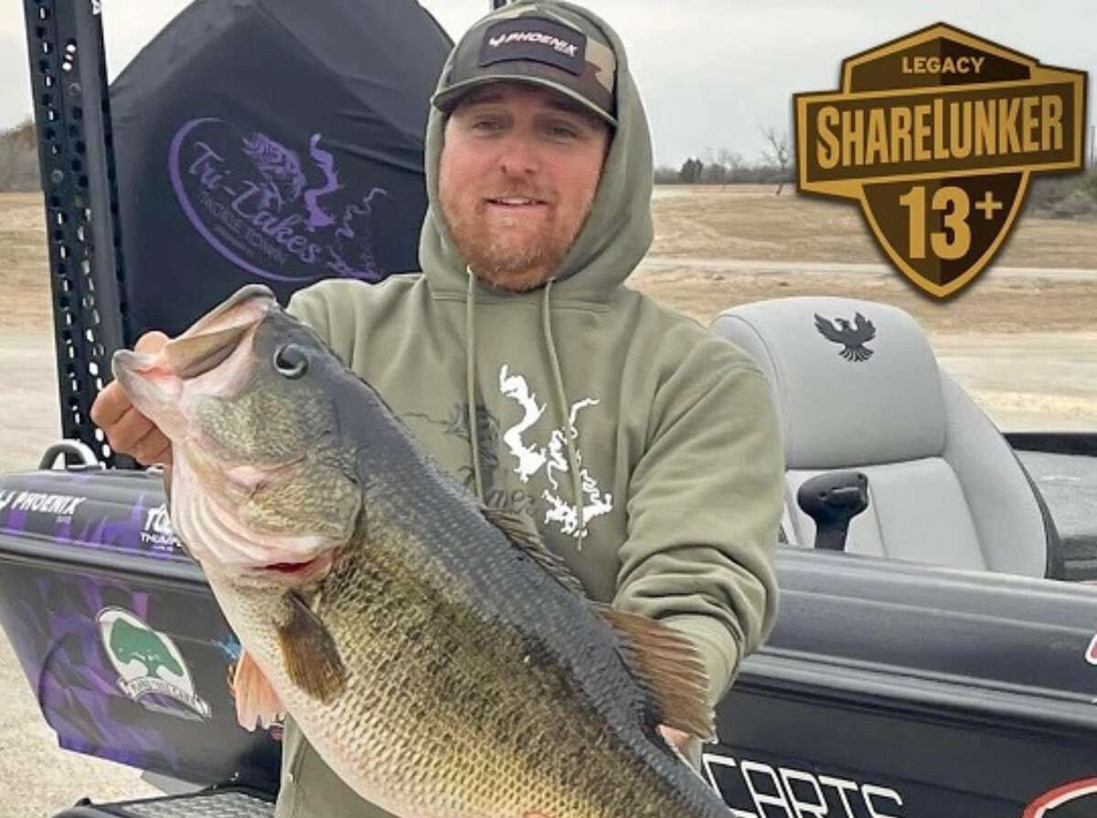 One of the biggest Texas largemouth bass of all time was caught last week, according to the Texas Parks and Wildlife Department.