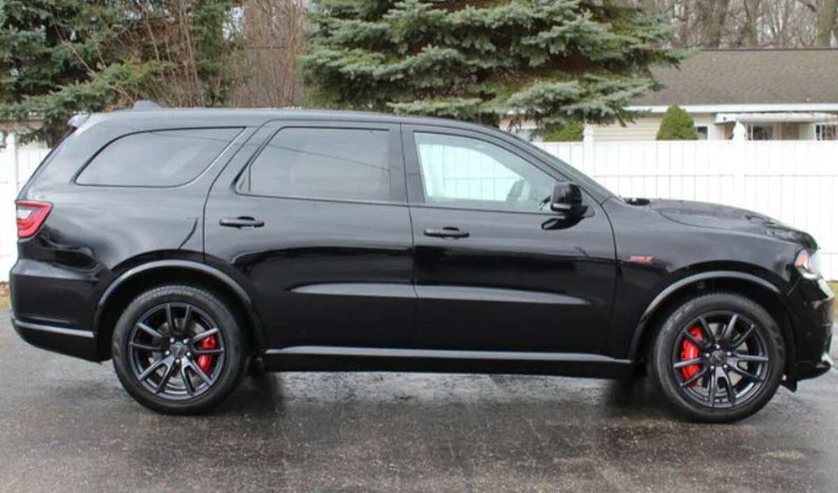 A 2018 Dodge Durango SRT that was reported stolen from a Manistee dealership was recovered on Friday, according to the Michigan State Police.