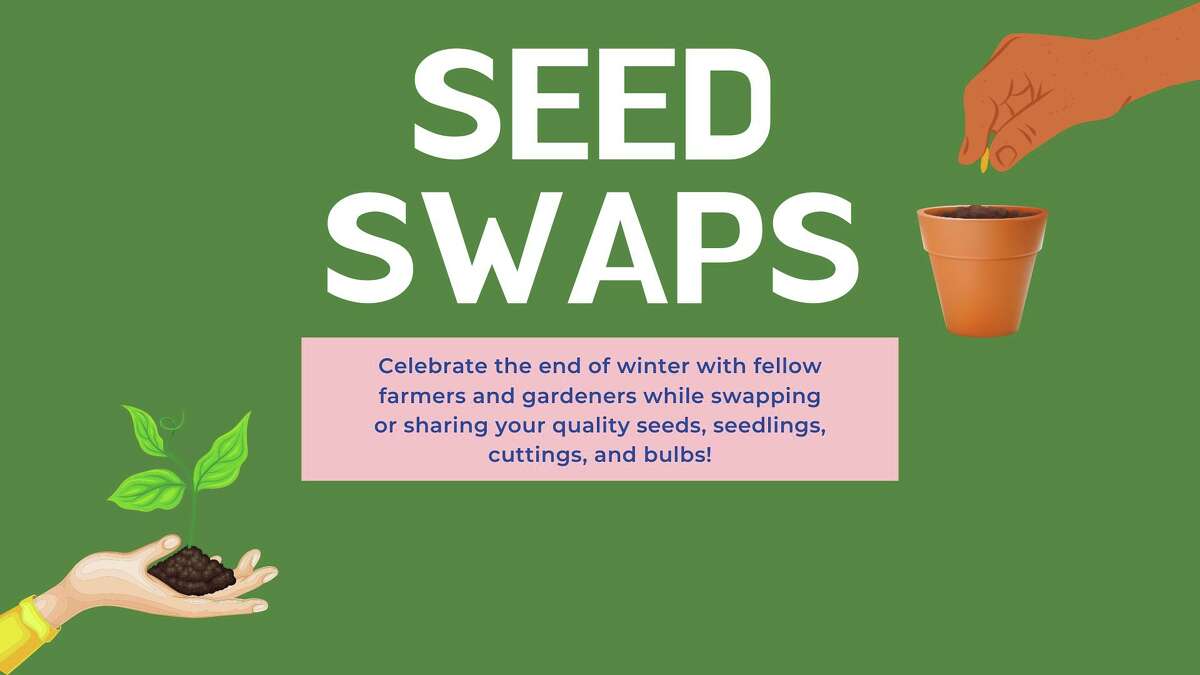 A seed swap is scheduled at the Milton Schoolhouse in Alton on Saturday, Feb. 25 from noon to 2 p.m.