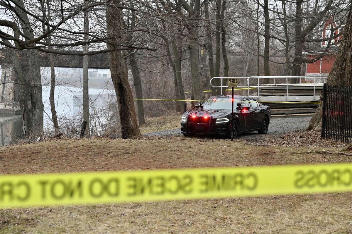 Schenectady police investigated an area along the Mohawk River after human remains were discovered in the afternoon on Wednesday, Feb. 22, 2023