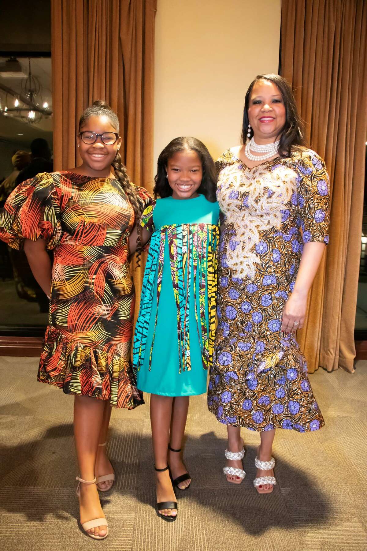 Guests were treated to a fashion show courtesy of Missouri City- based Nigerian designer Atinuke James. Her clothing line, Adunni James, features African and contemporary custom-tailored outfits for men and women.