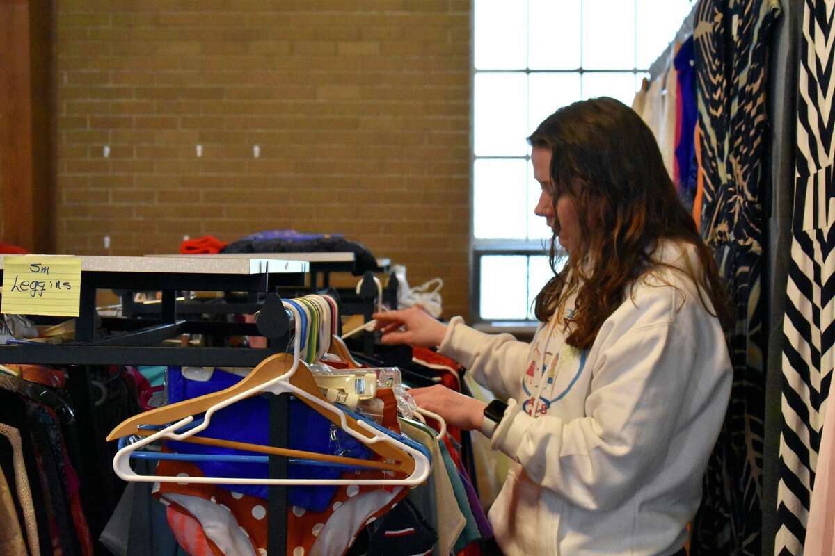 Angels of Action in Big Rapids hosted an indoor free stop-and-shop day for community members in need on Feb. 22. 