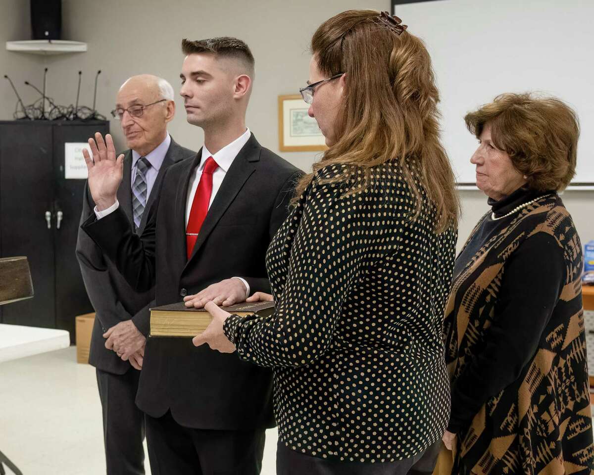 Pair sworn in as Watervliet firefighters