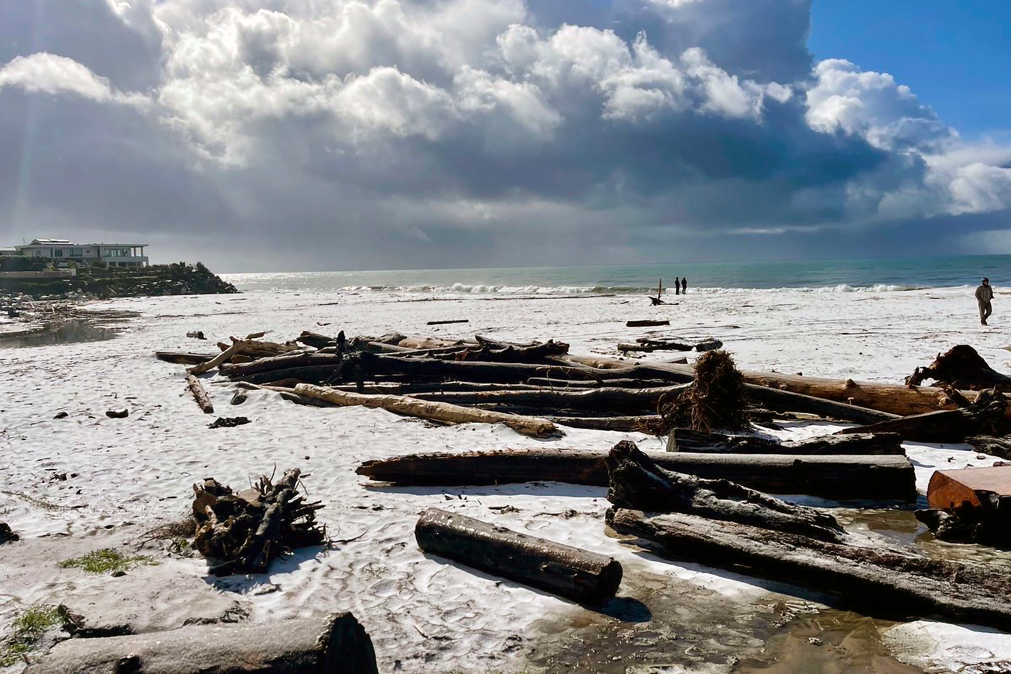 Black Beach Cfnm - Dangerously cold': Snow falls in parts of Bay Area