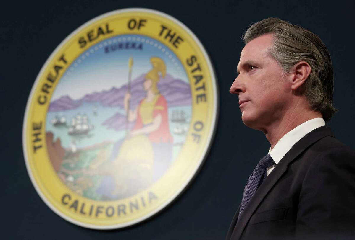 California Gov. Gavin Newsom announced last year he would seek to penalize oil companies for their record profits, but key details about the plan have yet to be announced and even some Democratic lawmakers seem hesitant.