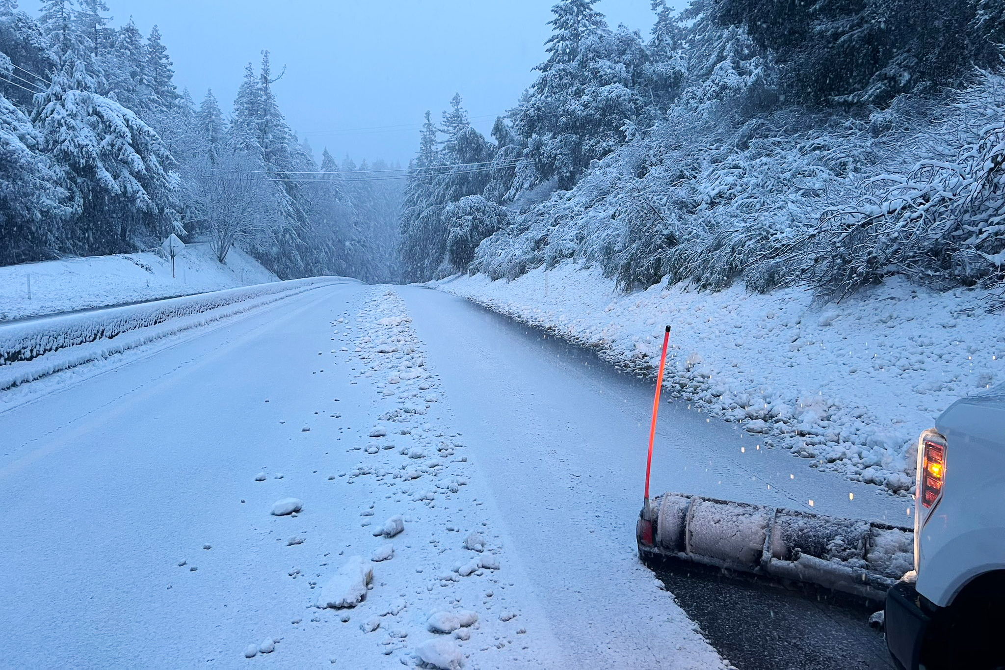 Major Bay Area road reopens after closure from rain snow