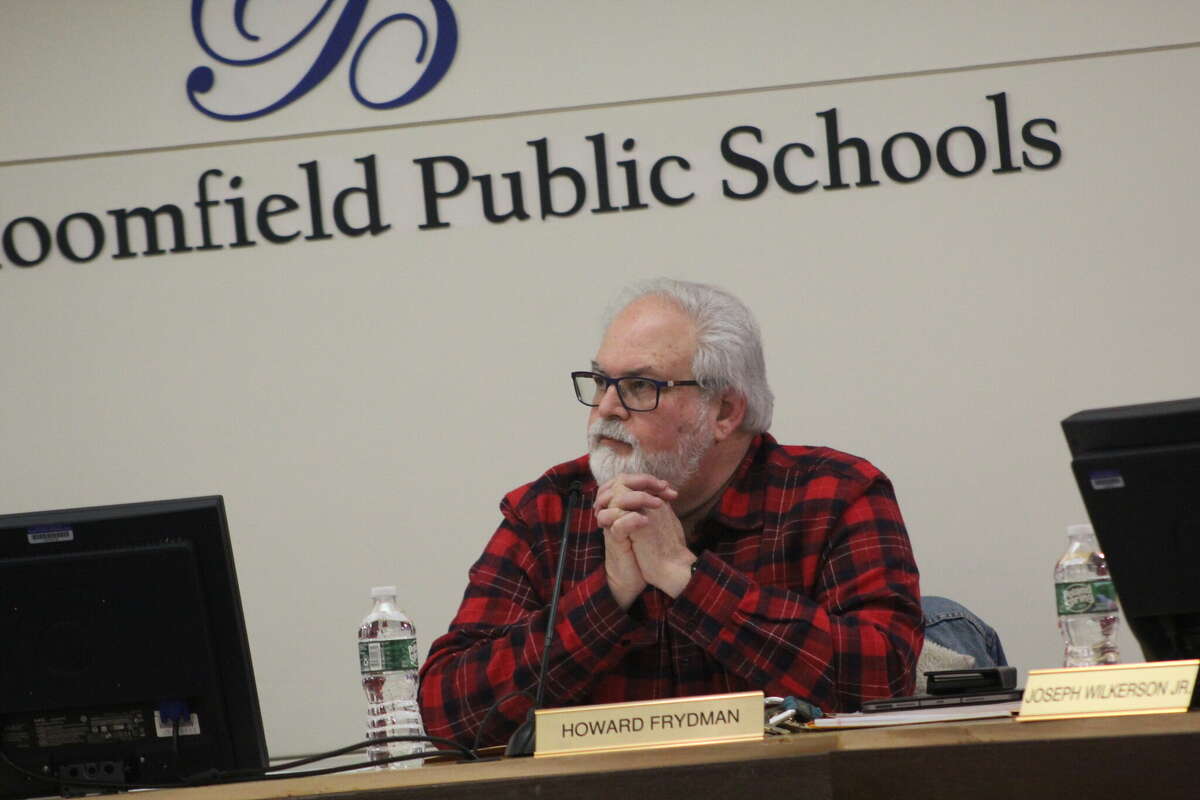 Bloomfield Board of Education member Howard Frydman lamented the lack of parent input at the budget hearing Thursday.