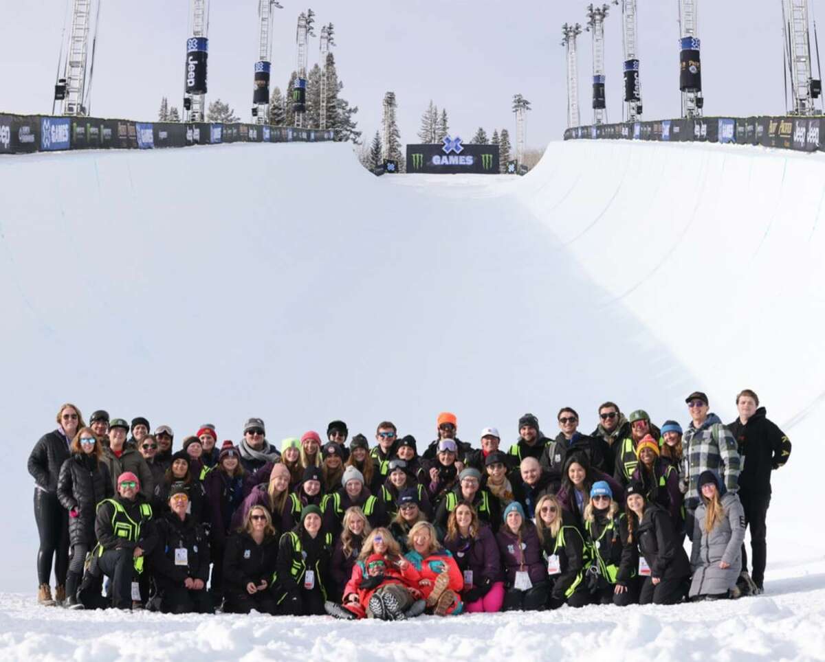 Students in Ferris State University’s Hospitality Management program participated in a variety of support roles at 2023 X Games Aspen, a three-day schedule of winter sports competitions and on-site music events Jan. 27-29 at Buttermilk Ski Resort.