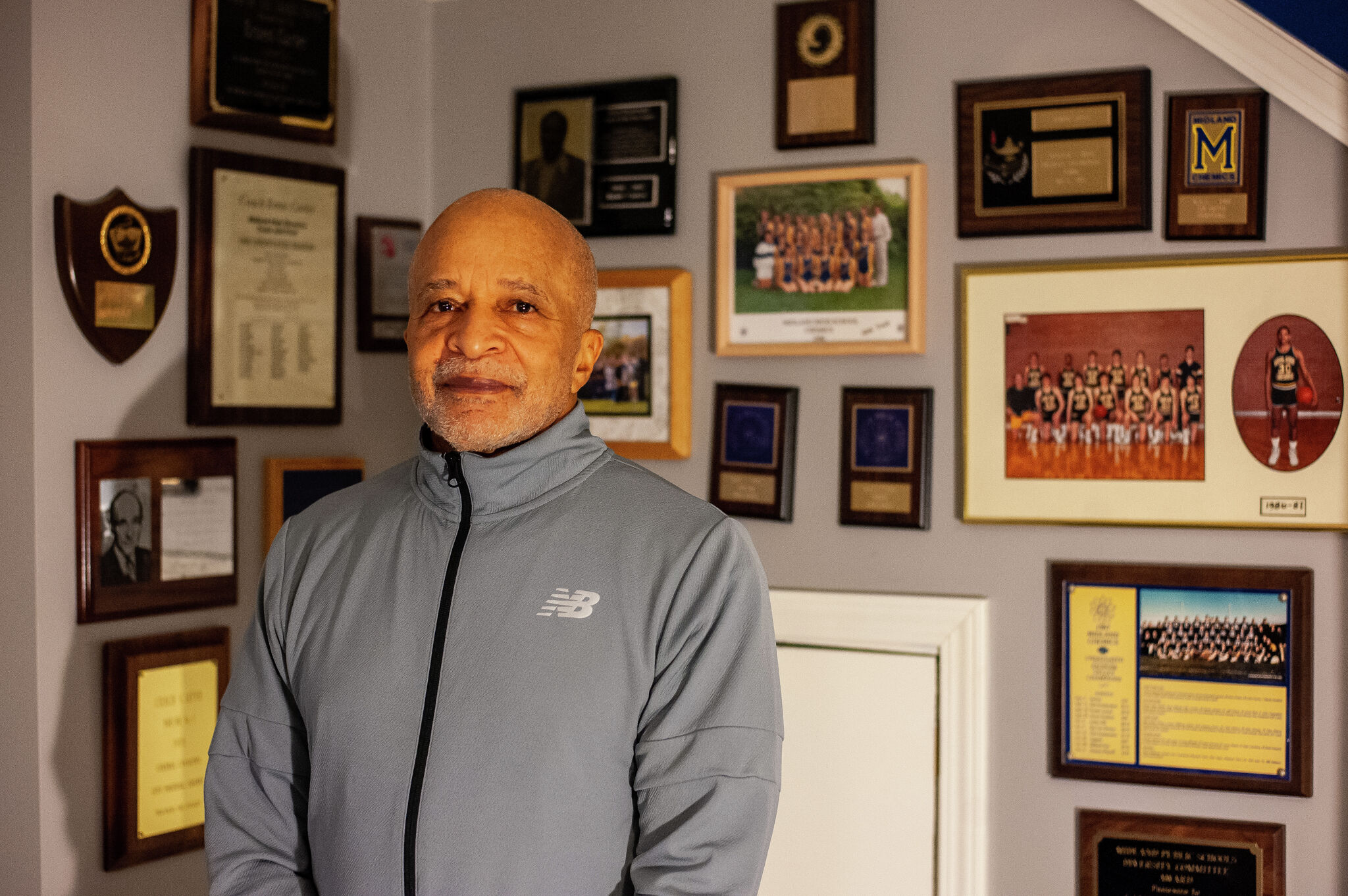 Ernie Carter's coaching mantra is, 'Respect everyone, fear no one'