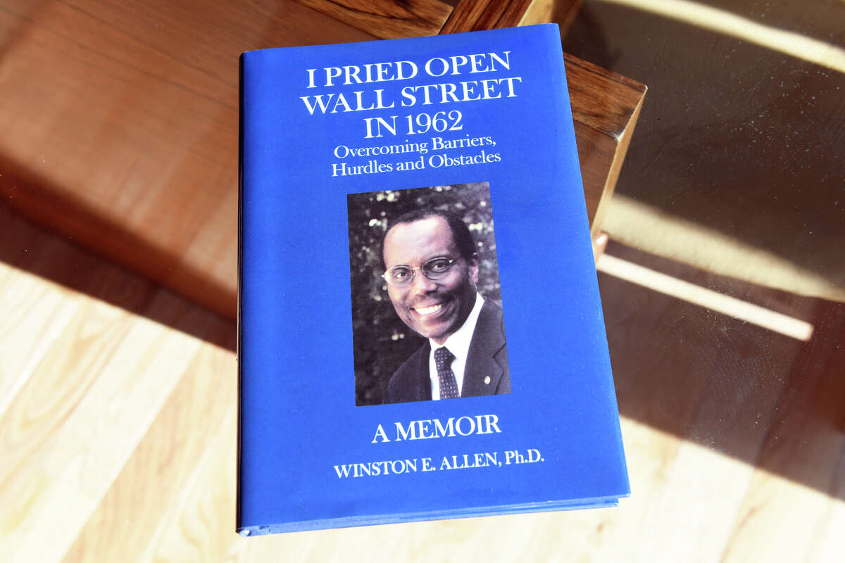 "I Pried Open Wall Street in 1962" is the recently published memoir by Westport, Conn. author Winston Allen, Feb. 24, 2023.
