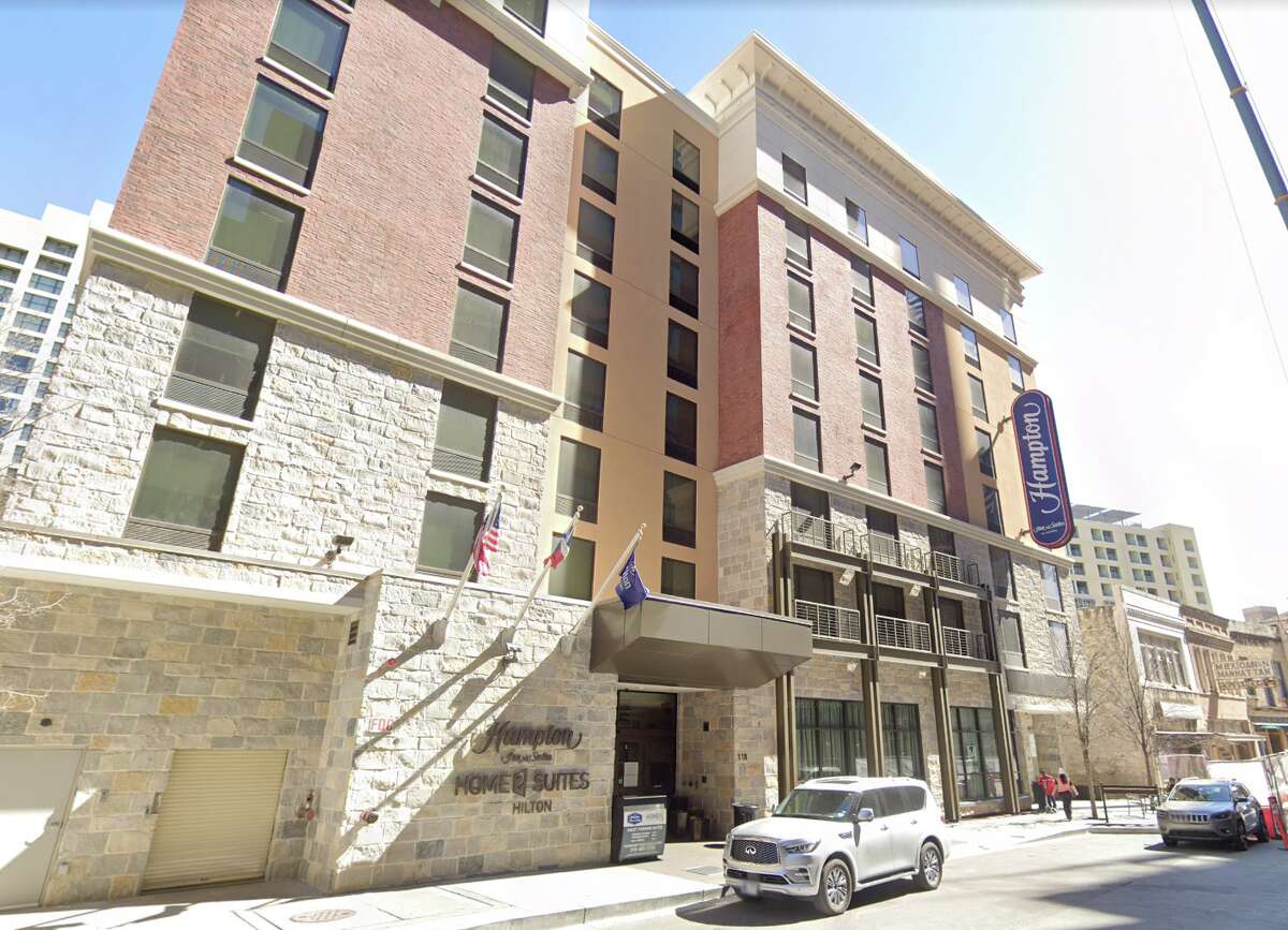 The Hampton Inn & Suites in downtown San Antonio was evacuated and several guests were treated for carbon monoxide poisoning Friday, February 24, 2023.