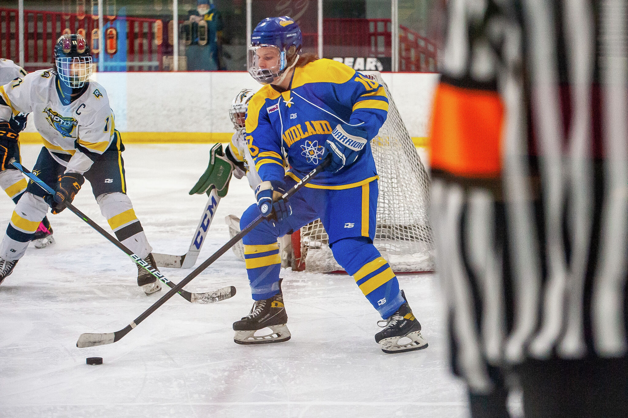 PHOTOS: Midland High clashes with Mount Pleasant in hockey semifinal